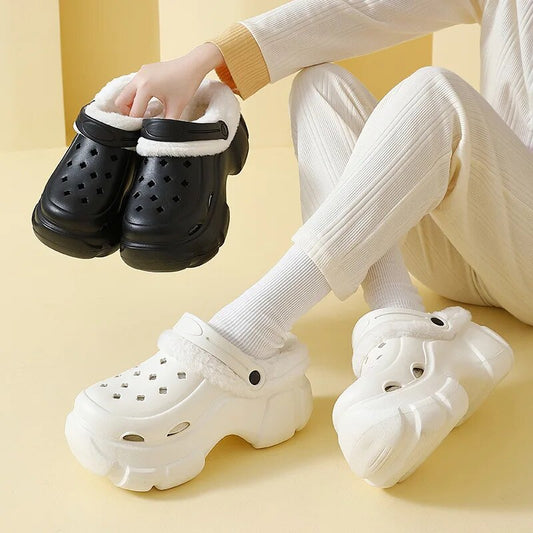 Plush Platform Clog